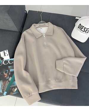 Женский Свитшот с длинным рукавом на замке Размер: единый 42-48