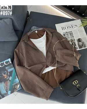 Женская Рубашки с топом Легкий материал Размер: единый 42/48