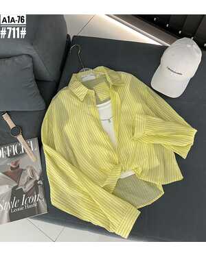 Женская Рубашки с топом Легкий материал Размер: единый 42/48