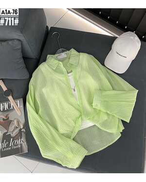 Женская Рубашки с топом Легкий материал Размер: единый 42/48