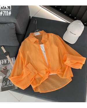 Женская Рубашки с топом Легкий материал Размер: единый 42/48