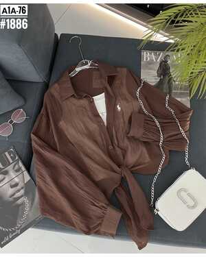 Женская Рубашки с топом Легкий материал Размер: единый 42/48