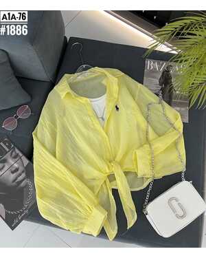 Женская Рубашки с топом Легкий материал Размер: единый 42/48