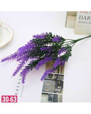 Искусственные цветы упаковка 20 шт Размер 1 букет: 5 ветки 25 голов , 35 см