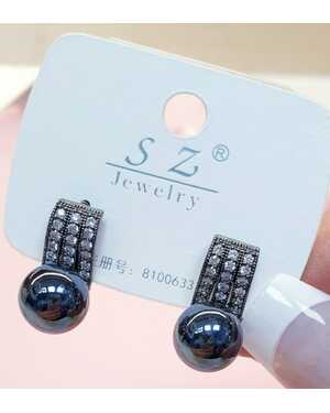 Серьги с жемчугом