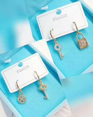 Серьги ключики