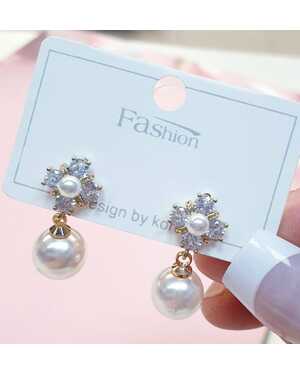 Серьги с жемчугом