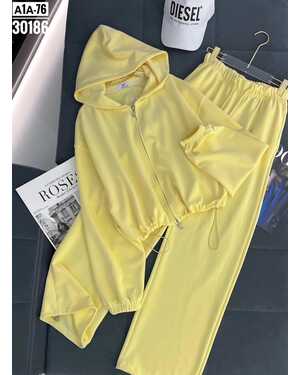 костюм двойка оверсайз Штаны+свитшот на замке Размеры единый 44/50