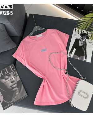 Женская футболка Фабричный китай Размеры единый 42/48