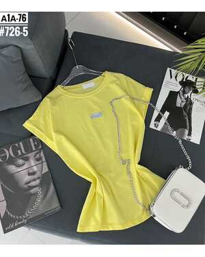 Женская футболка Фабричный китай Размеры единый 42/48