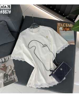 Женская футболка Фабричный китай Размеры единый 44-52