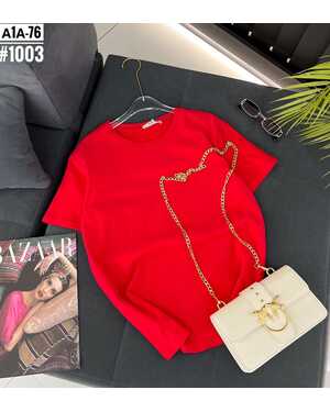 Женская футболка Фабричный китай Размеры единый 42-48