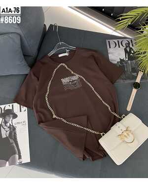 Женская футболка Фабричный китай Размеры единый 42-48