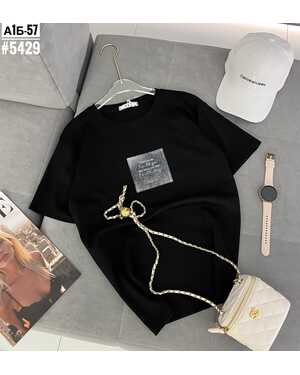 Женская футболка Фабричный китай Размеры единый 42-48