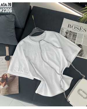 Женская футболка Фабричный китай Размеры единый 42-50