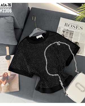 Женская футболка Фабричный китай Размеры единый 42-50