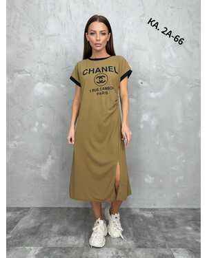 Женское Платье, хлопок Размеры ЕДИНЫЙ (42-48) без выбора цвета