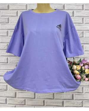 Женская Футболка, хлопок Размеры ЕДИНЫЙ (52-60)