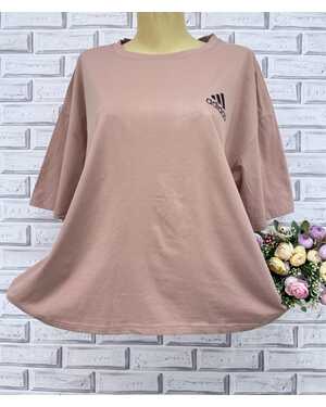 Женская Футболка, хлопок Размеры ЕДИНЫЙ (52-60)