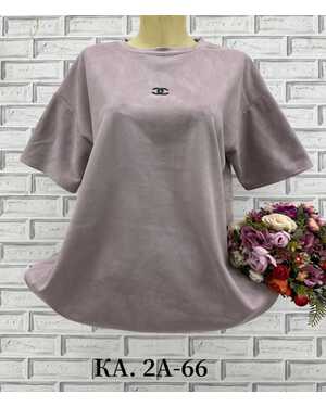 Женская Футболка, спандекс Размеры ЕДИНЫЙ (46-54)