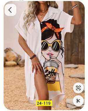 Женская Рубашка Туника ткань лайт