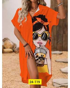 Женская Рубашка Туника ткань лайт