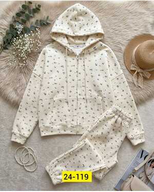 Женский Костюм двойка ткань корейский трикотаж Китай фабрика