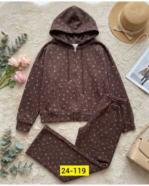 Женский Костюм двойка ткань корейский трикотаж Китай фабрика