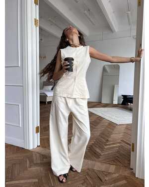 Женский костюм Размер: единый (42-44) Ткань :Лён