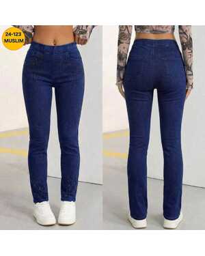 Женские джинсы со стразами