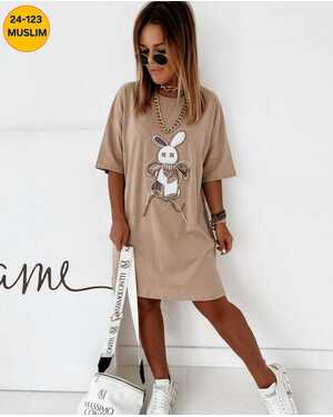 Женская Туника Ткань – турецкий трикотаж-двунитка Размер единый 48-56