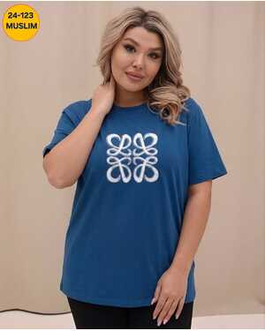 Женская футболка Фабричный Китай. Размер единый 52-56