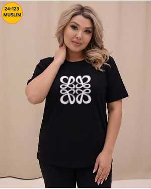 Женская футболка Фабричный Китай. Размер единый 52-56