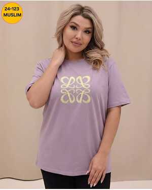 Женская футболка Фабричный Китай. Размер единый 52-56