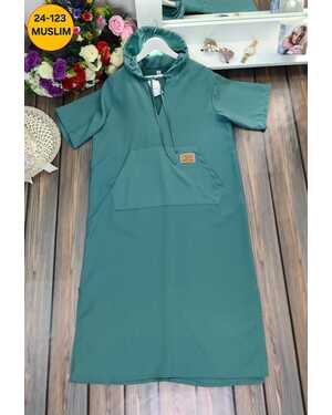 Женское платье ткань лен полиэстер в размер