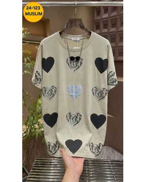 Женская футболка Материал Х/б фабричное Со стразы Размеры: 56/66 оверсайз