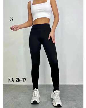 Женские Непросвечивающие лосины Посадка: высокая Ткань: бифлекс