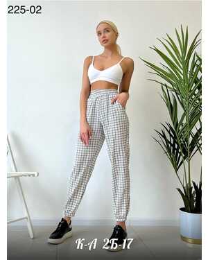 Женские ЛЕТНИЕ ДЖОГГЕРЫ В КЛЕТКУ ТКАНЬ: НИАГРА