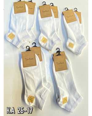 МУЖСКИЕ КОРОТКИЕ НОСКИ УП(10ПАР) РАЗМЕР: М(41-46) ТУРЦИЯ