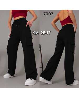 Брюки КАРГО Посадка: высокая Пр-во: Корея Материал: Хлопок