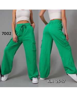 Брюки КАРГО Посадка: высокая Пр-во: Корея Материал: Хлопок