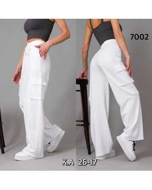 Брюки КАРГО Посадка: высокая Пр-во: Корея Материал: Хлопок