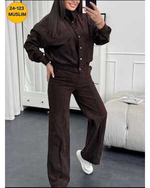 Женский костюм Ткань: Вельвет