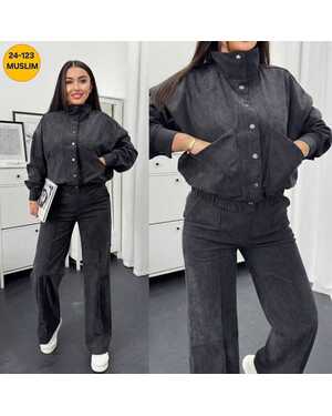 Женский костюм Ткань: Вельвет