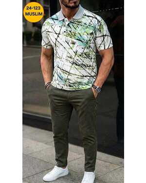 Распродажа Мужская футболка. Ткань — хлопок.