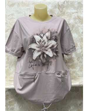 ЖЕНСКАЯ ФУТБОЛКА В РАЗМЕР