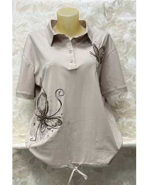 ЖЕНСКАЯ ФУТБОЛКА В РАЗМЕР