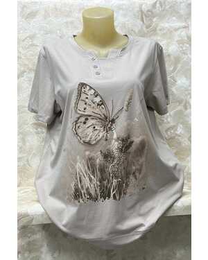 ЖЕНСКАЯ ФУТБОЛКА В РАЗМЕР