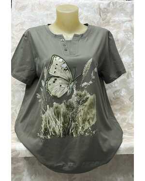 ЖЕНСКАЯ ФУТБОЛКА В РАЗМЕР