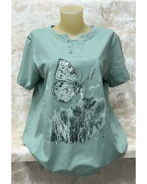 ЖЕНСКАЯ ФУТБОЛКА В РАЗМЕР